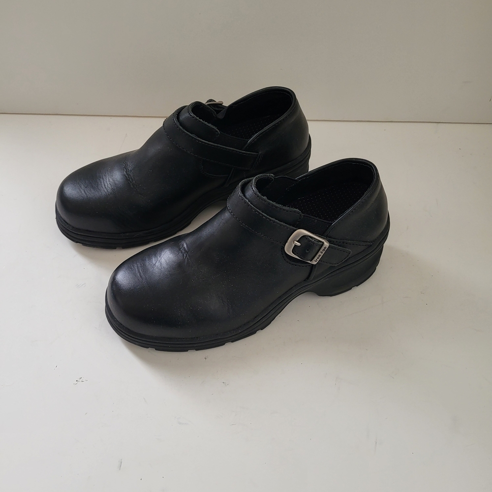 Black Women's Combat & Moto Boots Sterl Toe